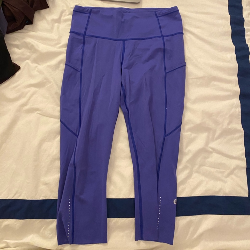 Lululemon fast and free crops